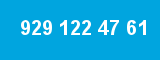 929 122 47 61